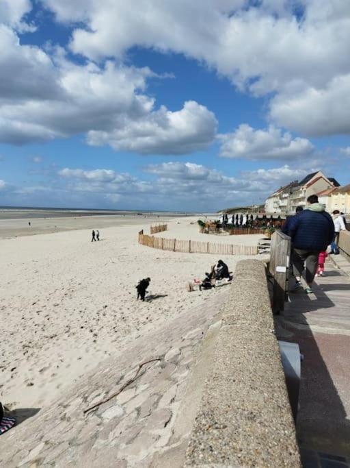 Studio Cabine Avec Terrasse Fort-Mahon-Plage Buitenkant foto