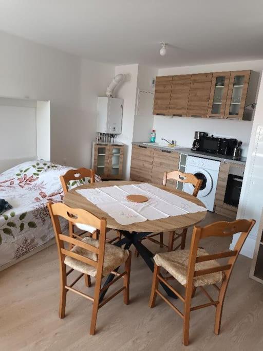 Studio Cabine Avec Terrasse Fort-Mahon-Plage Buitenkant foto